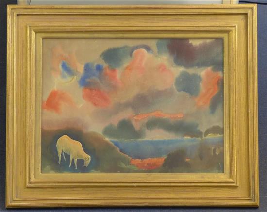Raymond James Coxon (1896-1997) The Llyn Peninsula 14.5 x 19.5in.